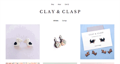 Desktop Screenshot of clayandclasp.com